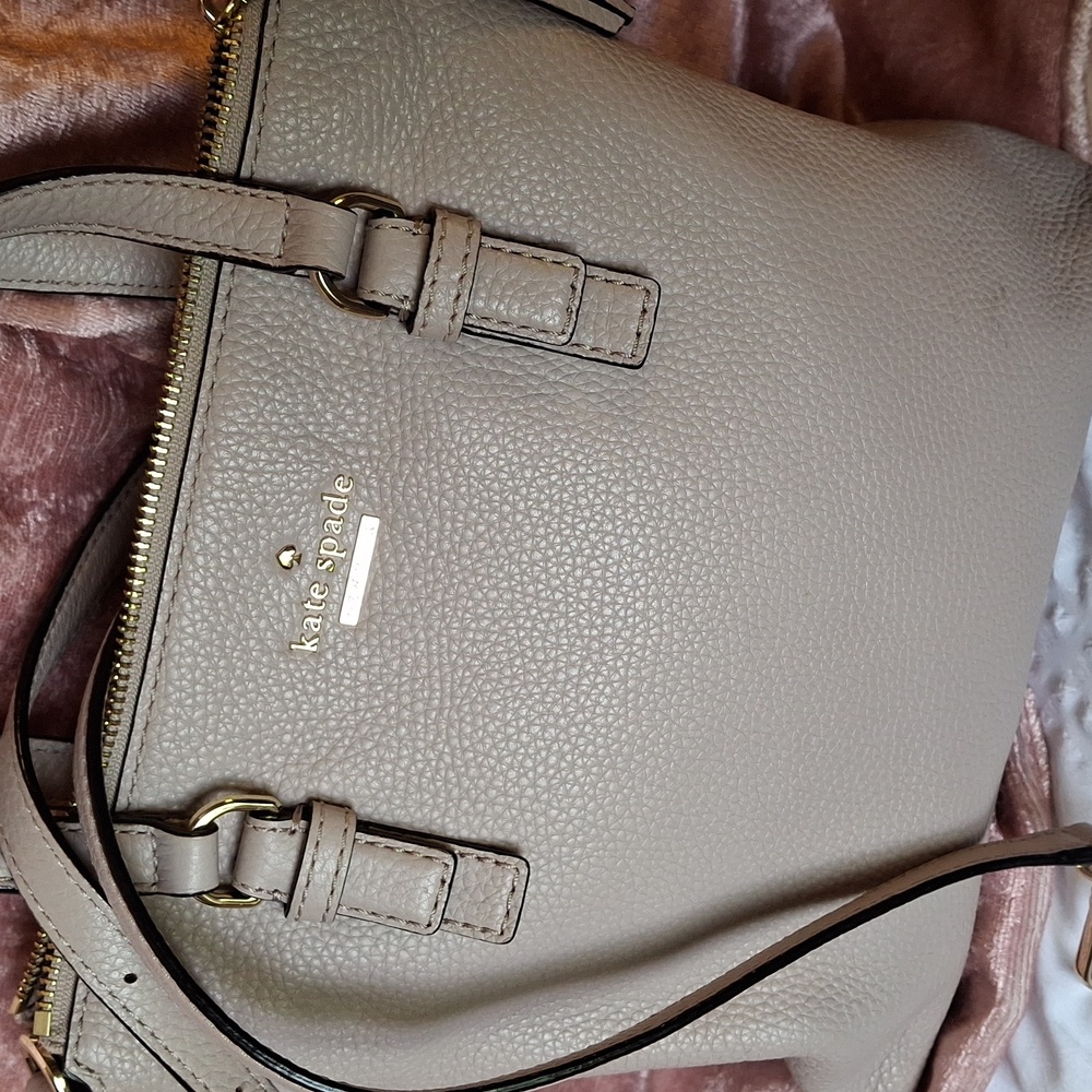 Kate Spade Taupe Shoulder Bag